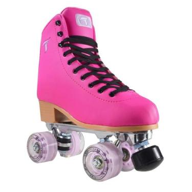 Imagem de PATINS QUAD TRAXART FOXXY ROSA - 58mm Abec 5 + Brinde, 38/39 7#