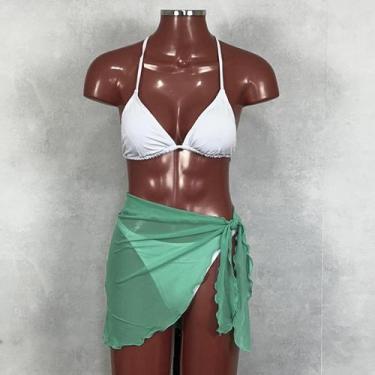 Imagem de Canga Sainha De Praia Ref 24615 Tamanho:ÚnicoCor:Verde - Like4you, Úni