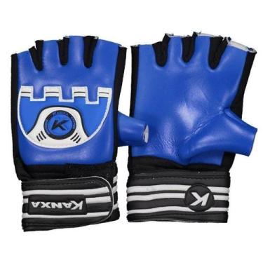 Imagem de Luva Kanxa De Goleiro Futsal Power, M, Azul