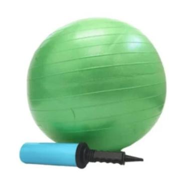 Imagem de Bola fisioball 45cm (verde) fg20 - ortho pauher - Pé de Apoio