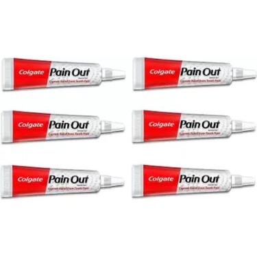 Imagem de Gel Dental Colgate Pain Out 60g Pacote com 6 Ayurvédico