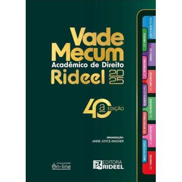 Imagem de Vade Mecum Acadêmico de Direito Rideel 2025 - 40ª Edição