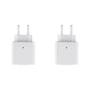 Imagem de Kit C/2 - Plug Protetor De Tensao Qualitronix 2 Polos 10A. - RCD