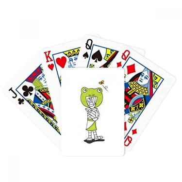 Imagem de DIYthinker Egypt Mummy Horus Frog Hat Poker Playing Magic Card Jogo de Tabuleiro Divertido