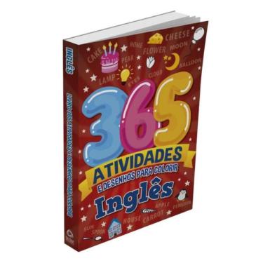 Imagem de 365 Atividades E Desenhos Para Colorir - Ingles