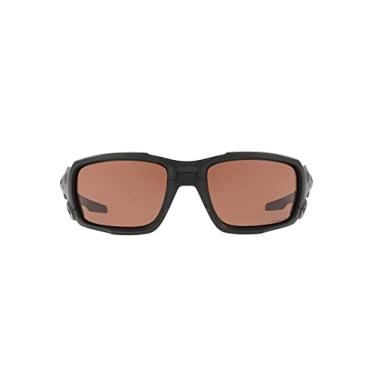 Imagem de Óculos de sol Oakley SI masculino OO9329 Ballistic Shocktube retangular, preto fosco/TR22, 61 mm