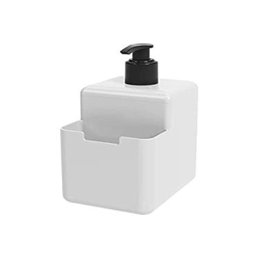 Imagem de Dispenser Single, 500ml, 8 x 10,5 x 18,2 cm, Branco, Coza