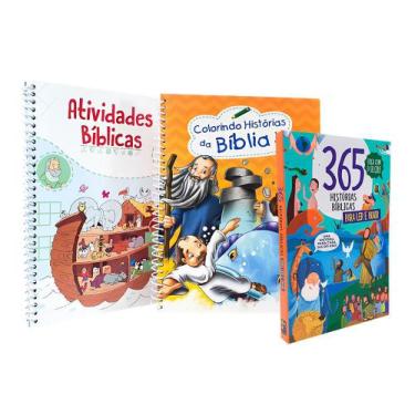 Combo 365 caça-palavras bíblico + Palavras Cruzadas - Com Histórias  Bíblicas Ciranda Cultural Crianças Infantil - Livros de Palavras Cruzadas -  Magazine Luiza