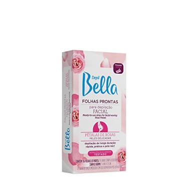Imagem de Folha Pronta para Depilação Facial Pétalas de Rosas 16 Fls, Depil Bella