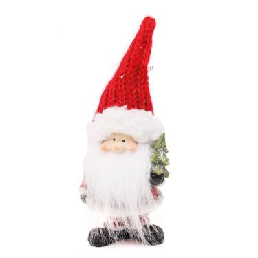 Imagem de Kringle Com Gorro De Croche Vermelho 13x7cm 1921834