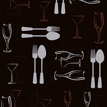 Imagem de Papel de Parede Adesivo Cozinha Café Diversos Modelos Rolo 3m Cozinha Café:CS054