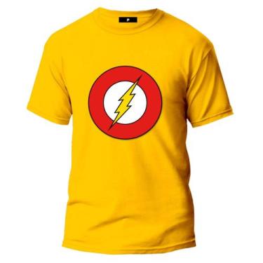 Imagem de Blusa Camiseta Infantil Do Flash Várias Cores Novidade Top - Vinis Sto