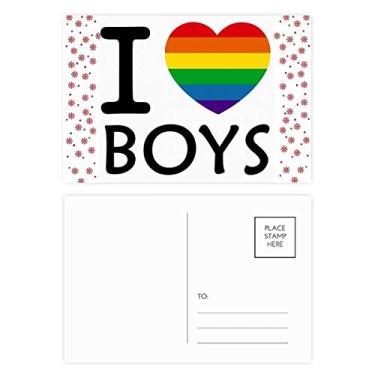 Imagem de Cartão postal de celebração de flores de Natal LGBT com apoio aos bissexuais transgêneros