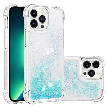 Imagem de Para iPhone 14 13 12 11 Pro Max Mini X XS XR 7 8 14 Plus cases Glitter Dazzle Love Quicksand Case, H, para iPhone XR