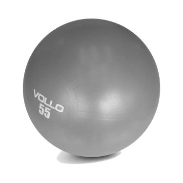 Imagem de Bola de Ginástica Gym Ball Cinza 55cm - Vollo