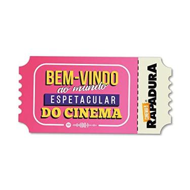 Imagem de Placa Decorativa 30x15 Cinema com Rapadura - Mundo espetacular do cinema (ROSA)