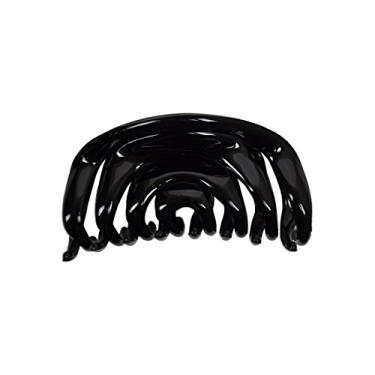 Imagem de Clipe de mandíbula com círculos concentrados de 9,5 cm, Preto, 3.75 Inch