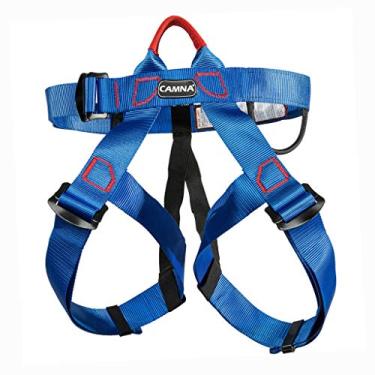 Imagem de LOVIVER de Segurança para Escalada em Proteção Contra Queda em árvores E Equipamento de Rapel de Escalada, Azul