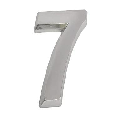 Imagem de Fixtil NUM/47 Número 7 Absem Cromado, Grande