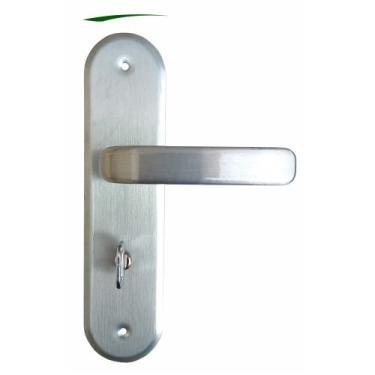 Imagem de Fechadura para Banheiro Alavanca Stilo Alumínio Mg