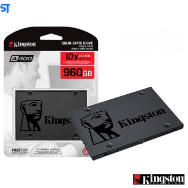 Imagem de HD SSD Kingston 960GB A400 960gb - 500mb/S Para Leitura e 450mb/S Para Gravação