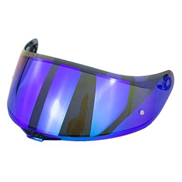 Imagem de CIADAZ Substituição de viseira de capacete para capacete AGV K1 K3SV K5 rosto inteiro capacete motocicleta escudo vento lente lente de capacete