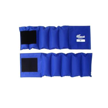 Imagem de Par de Caneleiras de Peso de 3 kg cada Peso Para Perna-Unissex