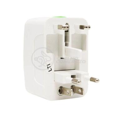 Imagem de Adaptador Tomada Universal Padrão Bivolt Aio