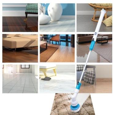 Imagem de Vassoura Esfregão Elétrico Spin Limpeza Potente Mop Para Sua Casa - Va
