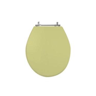 Imagem de Assento Sanitário Poliéster para Louça Ravena/izy deca Aço Bege Saara