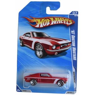 Imagem de Hot Wheels '67 Custom Mustang, Nightburnerz '10 7/10 [red] 95/240