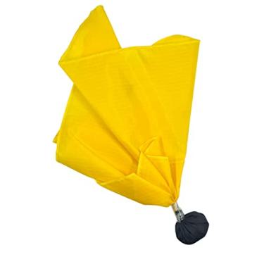 Imagem de Great Call Athletics | Bandeira de pênalti de futebol profissional | Oficial do árbitro de lacrosse | Elite Officials Choice! (ouro com bola preta)