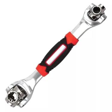 Imagem de Chave 48 Em 1 Multifuncional 360 Graus Universal Soquete parafusos de cabeça quadrada, parafusos pentagonais, parafusos hexagonais, parafusos anis, parafusos dodecagonais. - TYDA