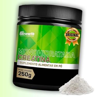 Imagem de Suplemento em pó Growth Supplements Creatina Pura em pote de 250g