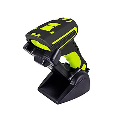 Imagem de Symcode Scanner de código de barras Bluetooth 2D sem fio com suporte 433 sem fio 2625 pés distância de transmissão USB QR leitor automático de código de barras com base de carregamento alerta de
