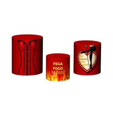 Imagem de Trio De Capa Cilindro - Uma Noite no Cabaret 007 - Via Cores