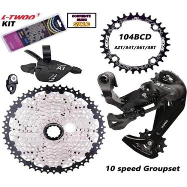 Imagem de Lançamento Kit Transmissão Ltwoo  Cambio e Passador A7 10x - Cassete S