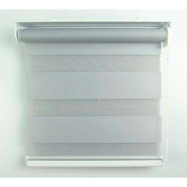 Imagem de Persiana double vision cinza L 1,35 x 1,35 A - Crisdan