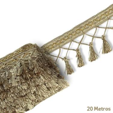 Imagem de Pingente De Seda Tassel - Fita- Bege Escuro - Nº: 298 C/20M- Nybc