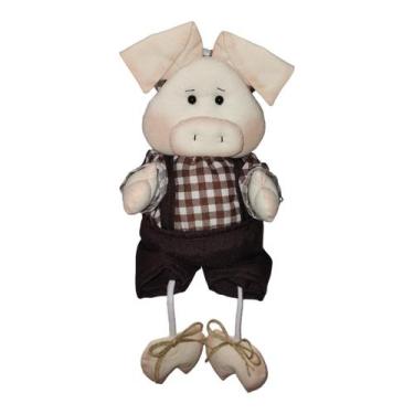 Imagem de Porquinho Artesanal Decorativo - Empório do Peso e Decorações ,  Xadre
