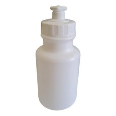 Imagem de Kit 15 Mini Garrafas Squeeze 300ml Plástico Branca - Lynx produções