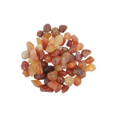 Imagem de Pedras Naturais Agata Cornalina - 0,5 a 2 cm 100g - LEGEP