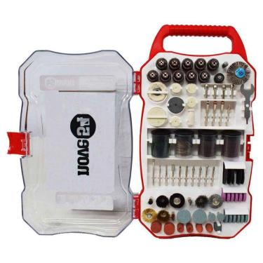 Imagem de Jogo De Acessórios Para Micro Retífica 208 Peças Nove 54