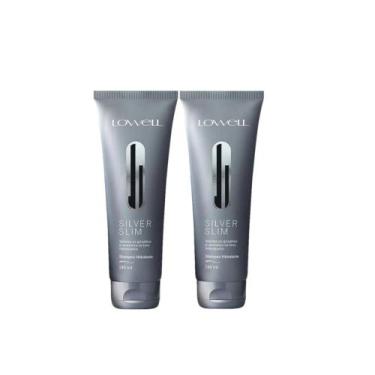Imagem de Kit Lowell Silver Slim Hidratante - Shampoo 240ml (2 unidades)