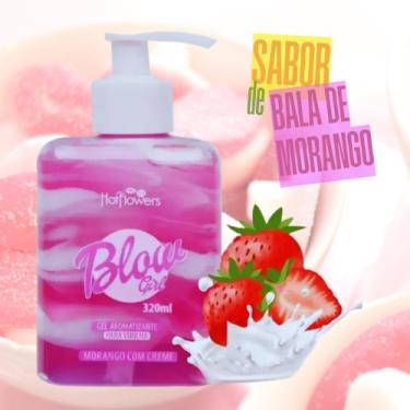 Imagem de Gel Blow Girl Beijável Morango + Creme Hot Flowers - 320ml