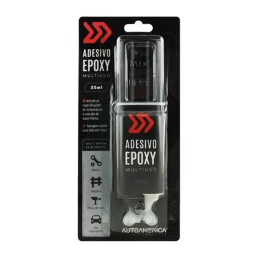 Imagem de Super Cola Epoxy Multiuso Secagem Rápida Autoamerica 25ml