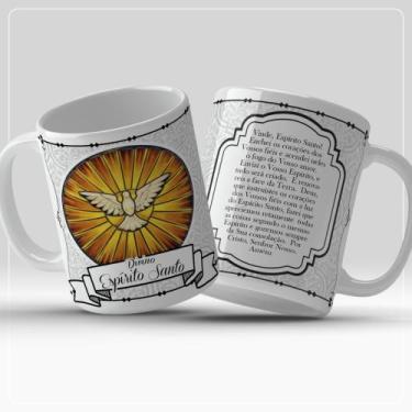 Imagem de Caneca católica Divino Espírito Santo - LiveSub