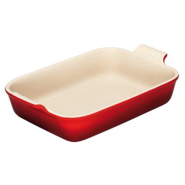 Imagem de Le Creuset Travessa Retangular 32Cm Heritage Vermelho