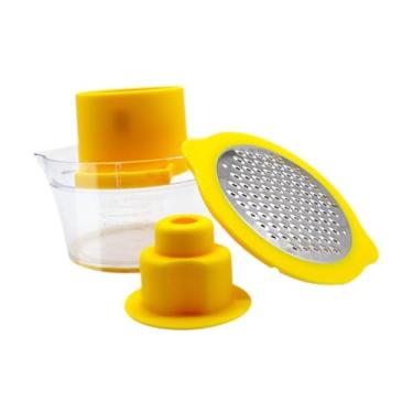 Imagem de Ｂｅｓｇａ Removedor de ferramentas de tira de, ralador de gengibre rápido com tigela, utensílio de cozinha, ferramenta de peel de milho de alça segura do