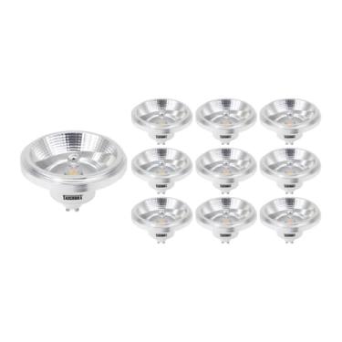 Imagem de 10 Lâmpadas LED Taschibra Ar111 24° 12W Gu10 Bivolt 4000K Luz Neutra